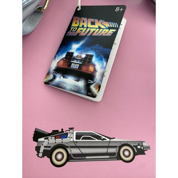 Loungefly Back To The Future 40th Anniversary Marty McFly Western Backpack NWT - Picture 2 of 12